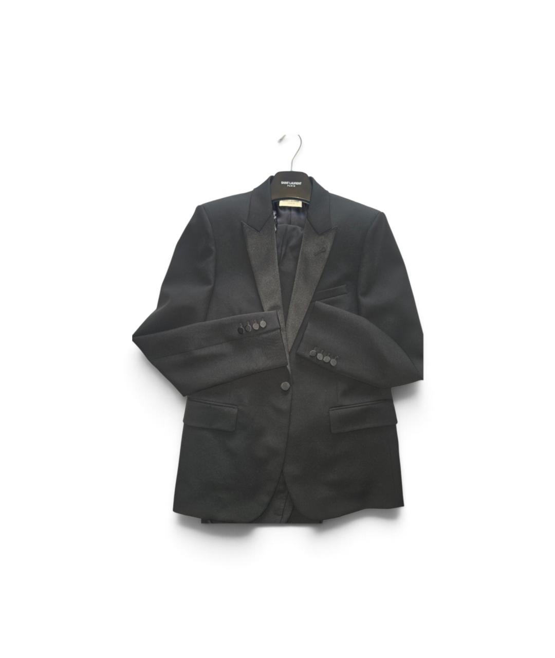 SAINT LAURENT Черный вечерний костюм, фото 3