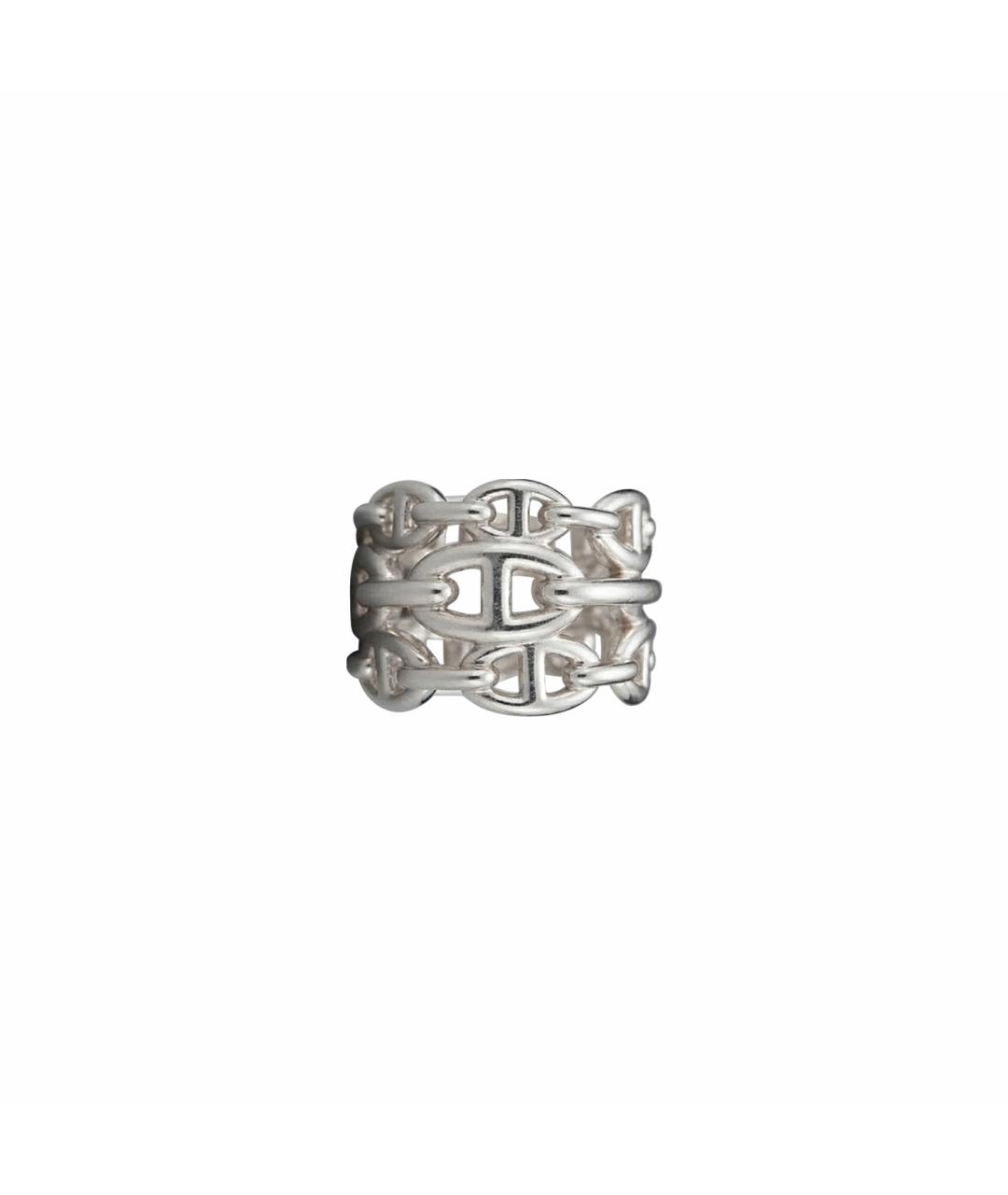 HERMES Серебряное серебряное кольцо, фото 1