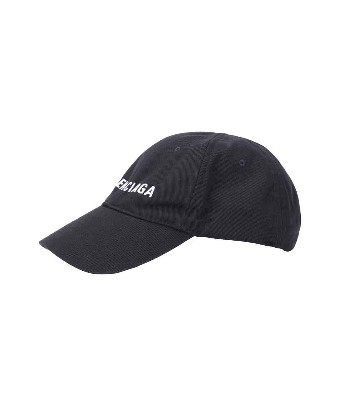 BALENCIAGA Черная кепка, фото 2