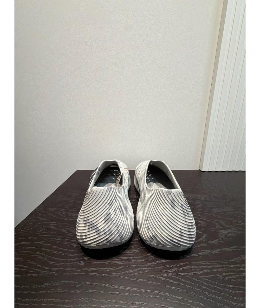 ADIDAS Серые резиновые низкие кроссовки / кеды, фото 4