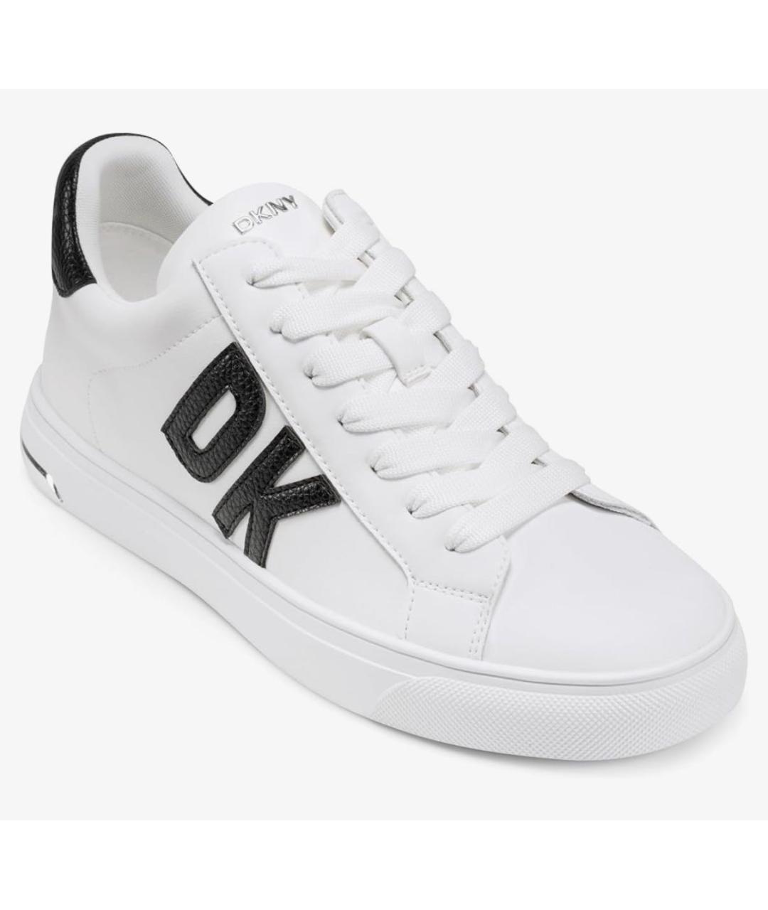 DKNY Белые кожаные кеды, фото 2
