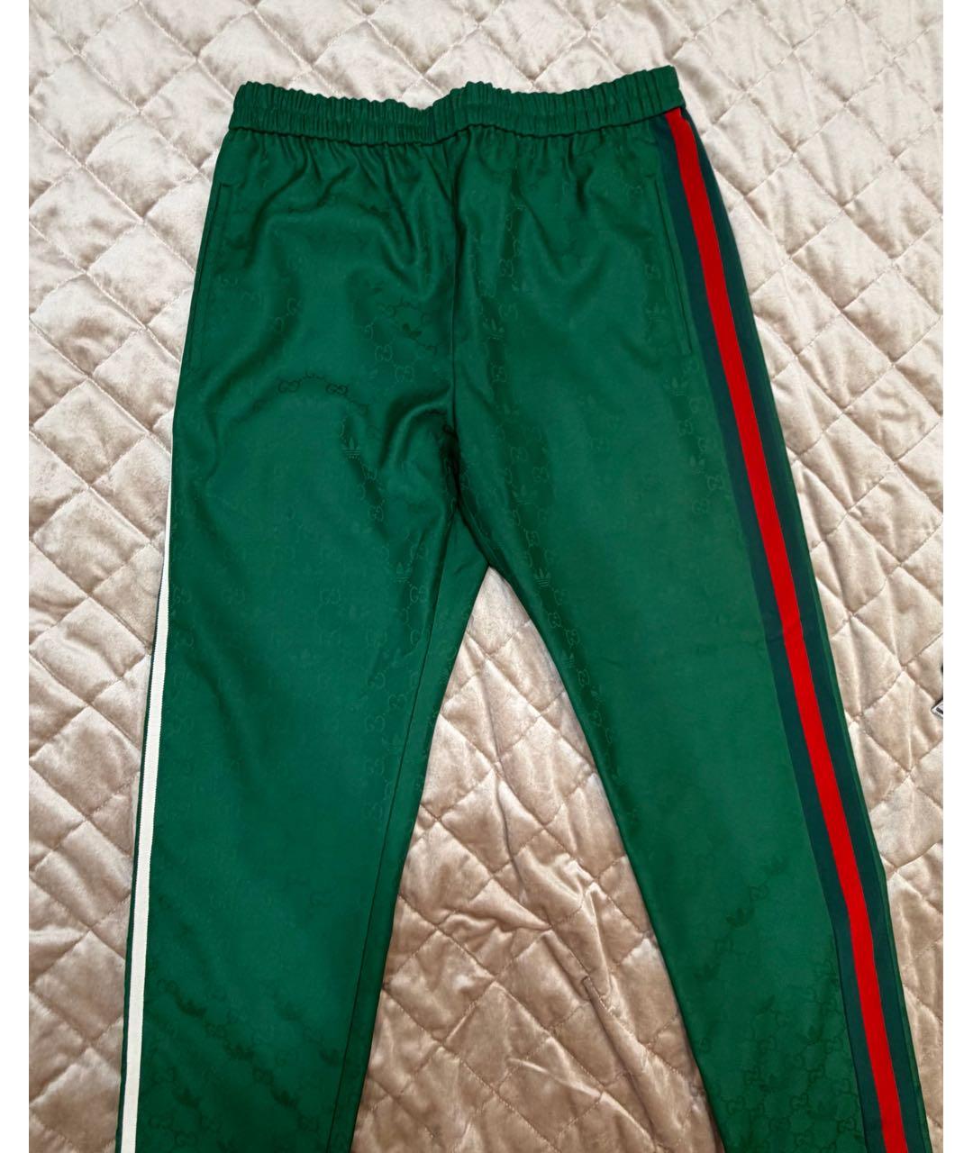 GUCCI Зеленый полиэстеровый спортивный костюм, фото 2