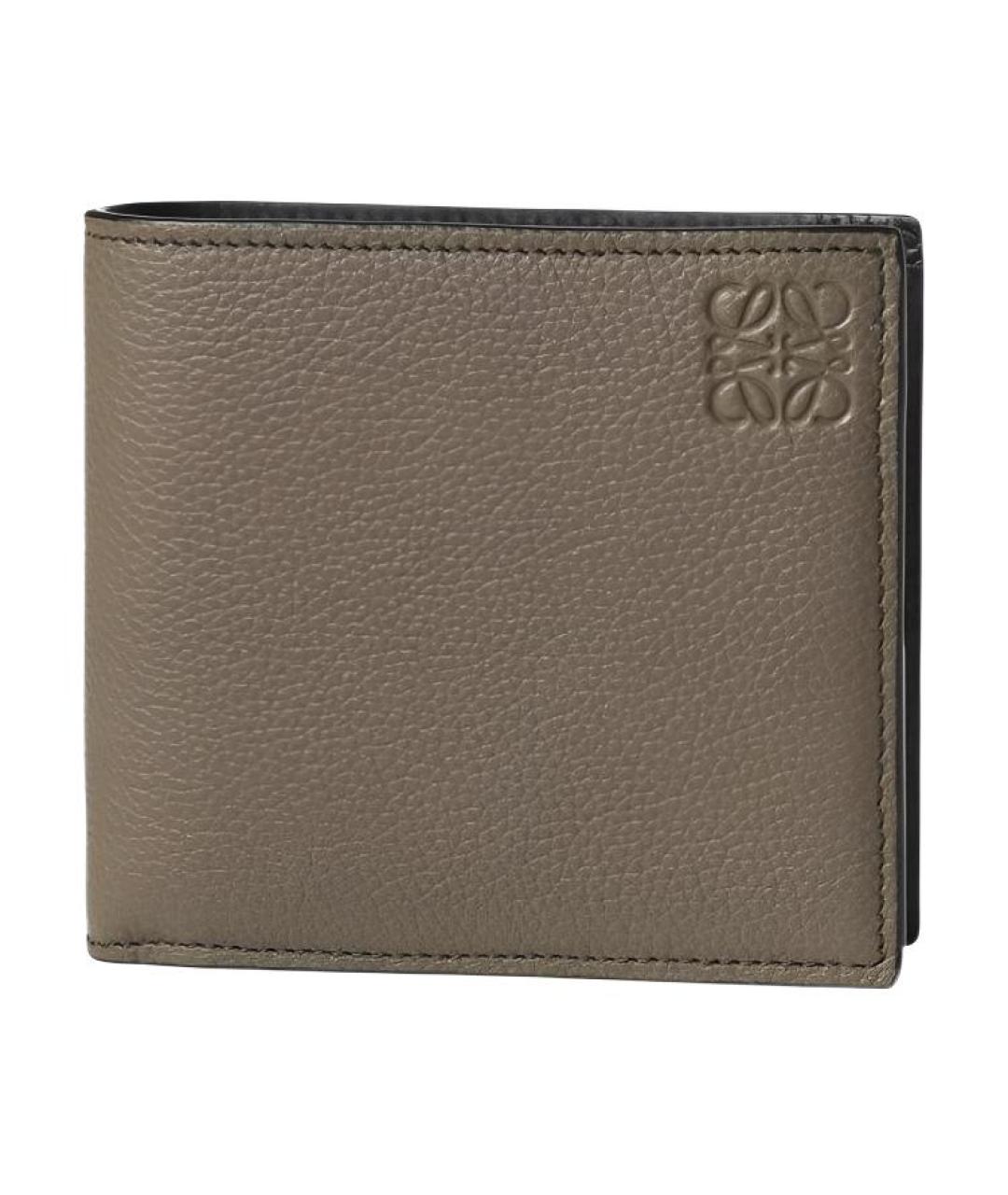 LOEWE Коричневый кошелек, фото 1