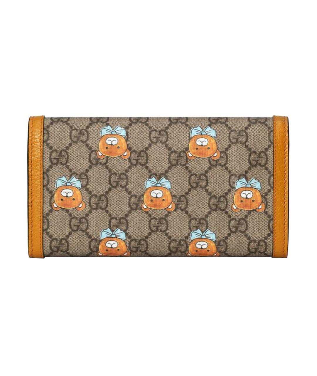 GUCCI Бежевый кошелек, фото 3