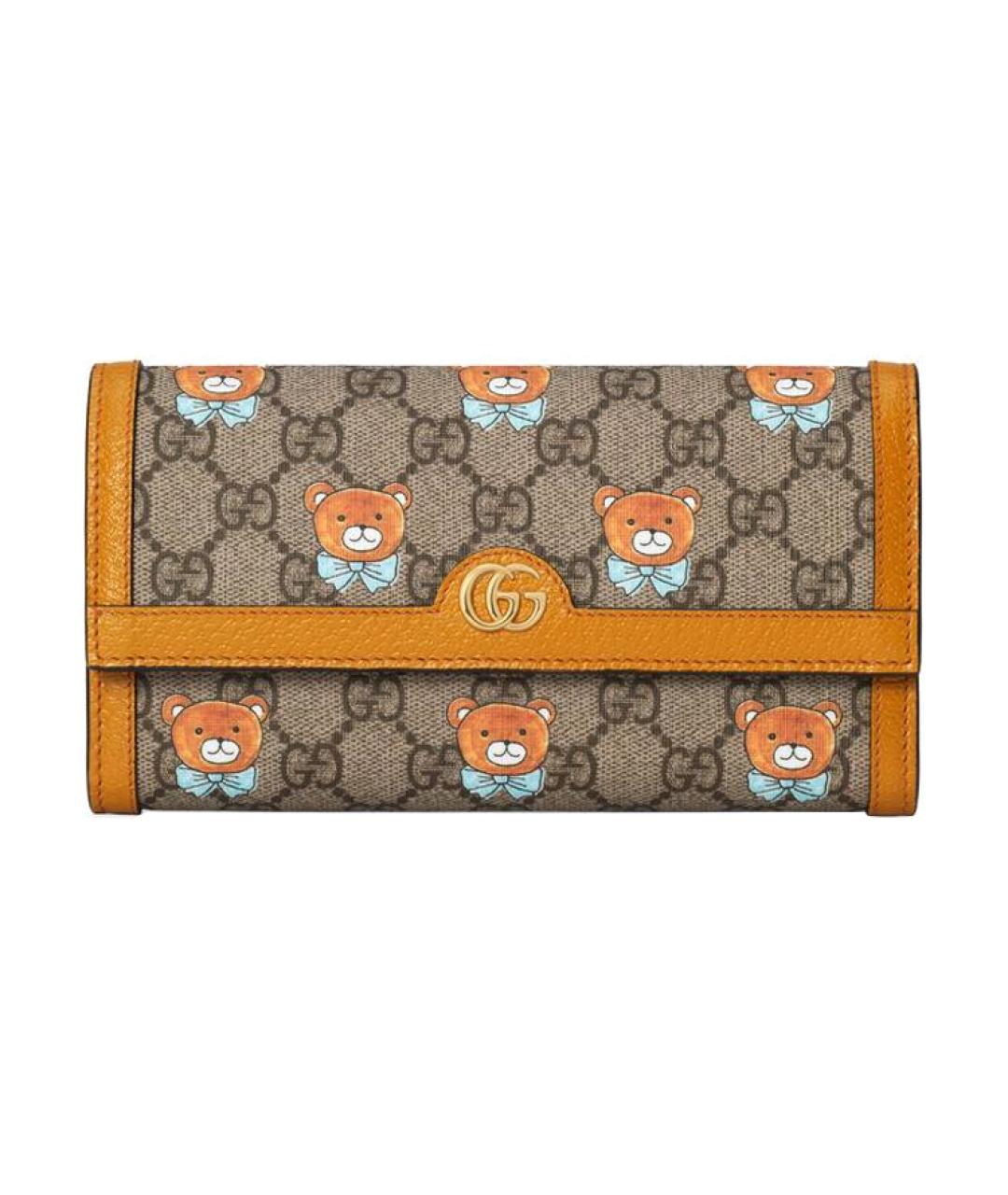 GUCCI Бежевый кошелек, фото 1