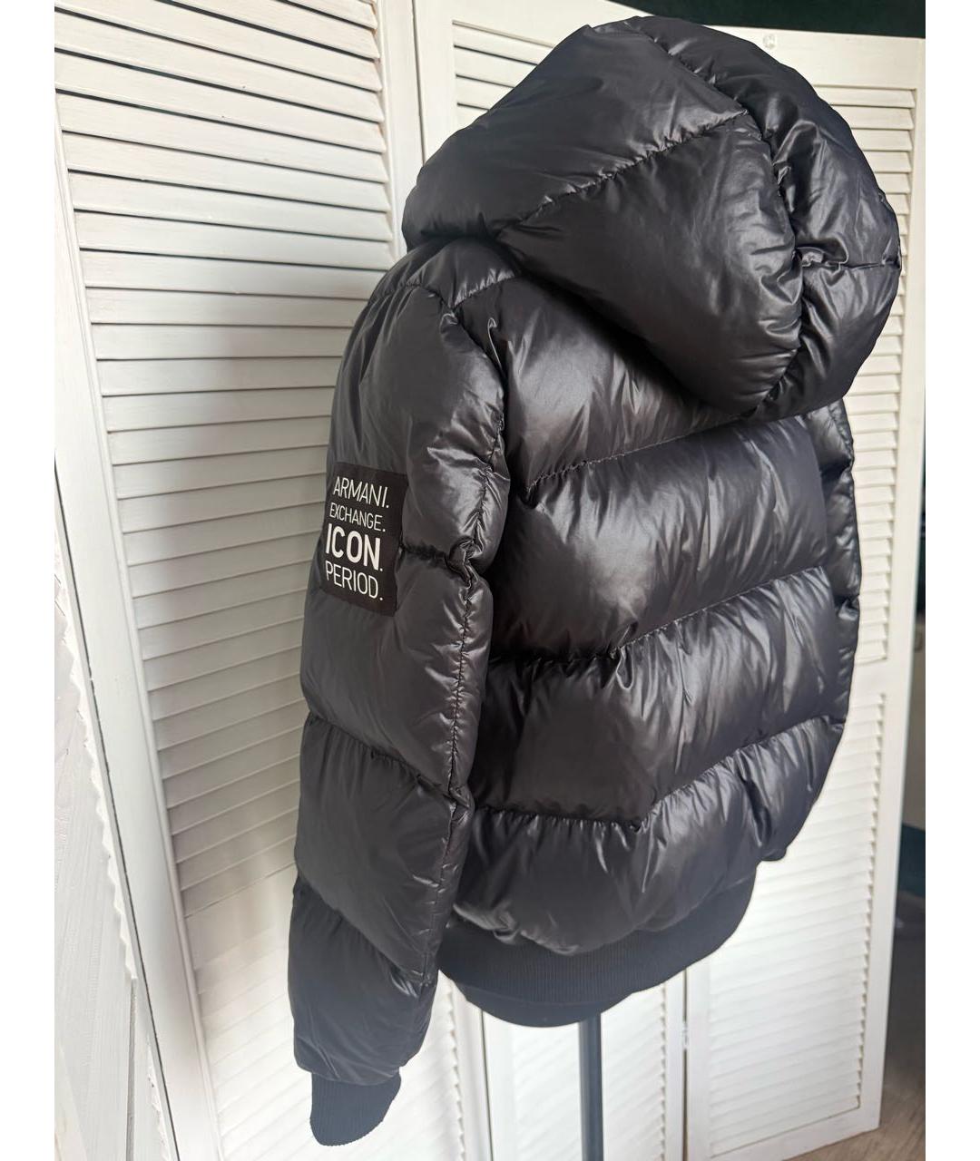 ARMANI EXCHANGE Черная куртка, фото 2
