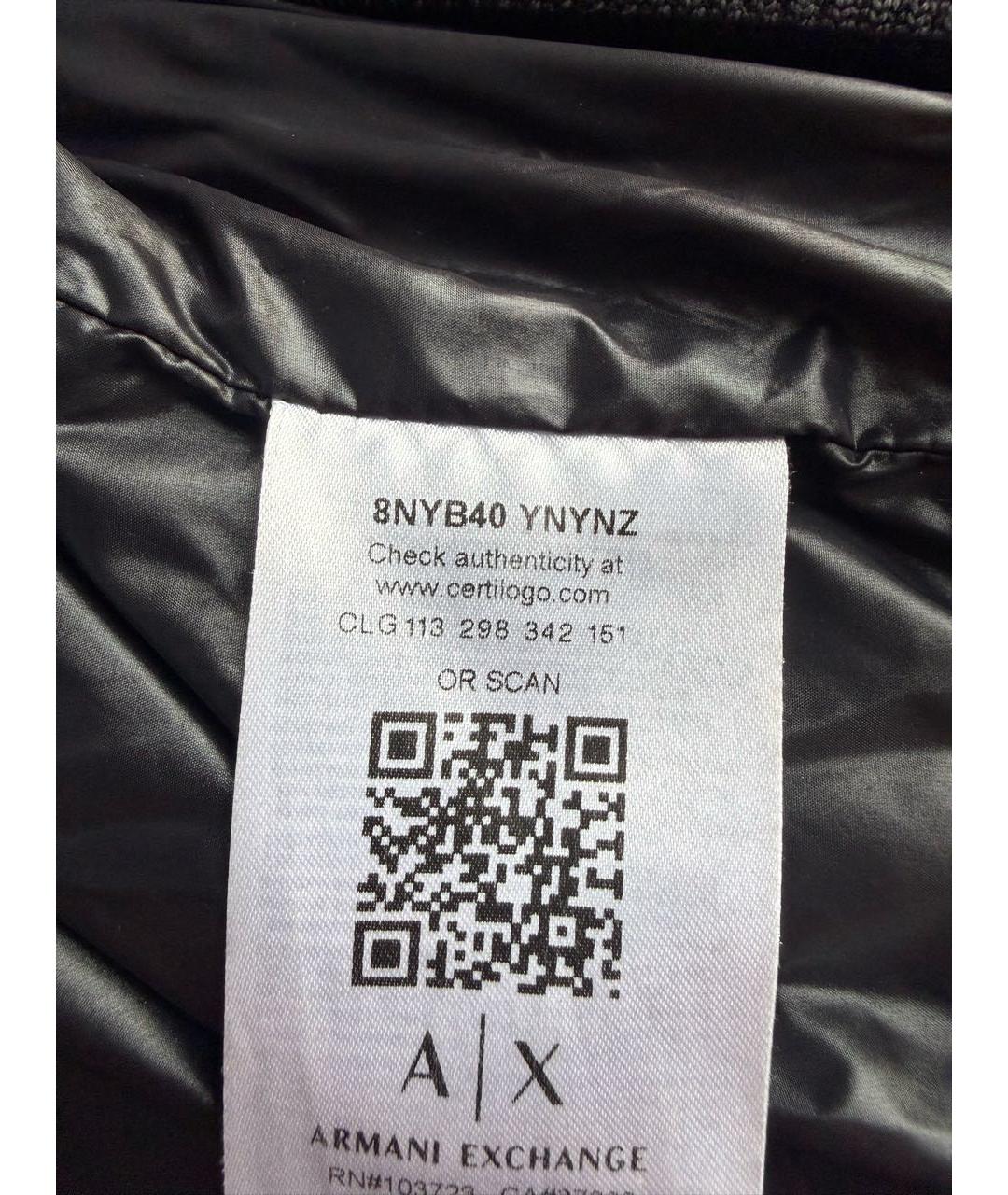 ARMANI EXCHANGE Черная куртка, фото 7