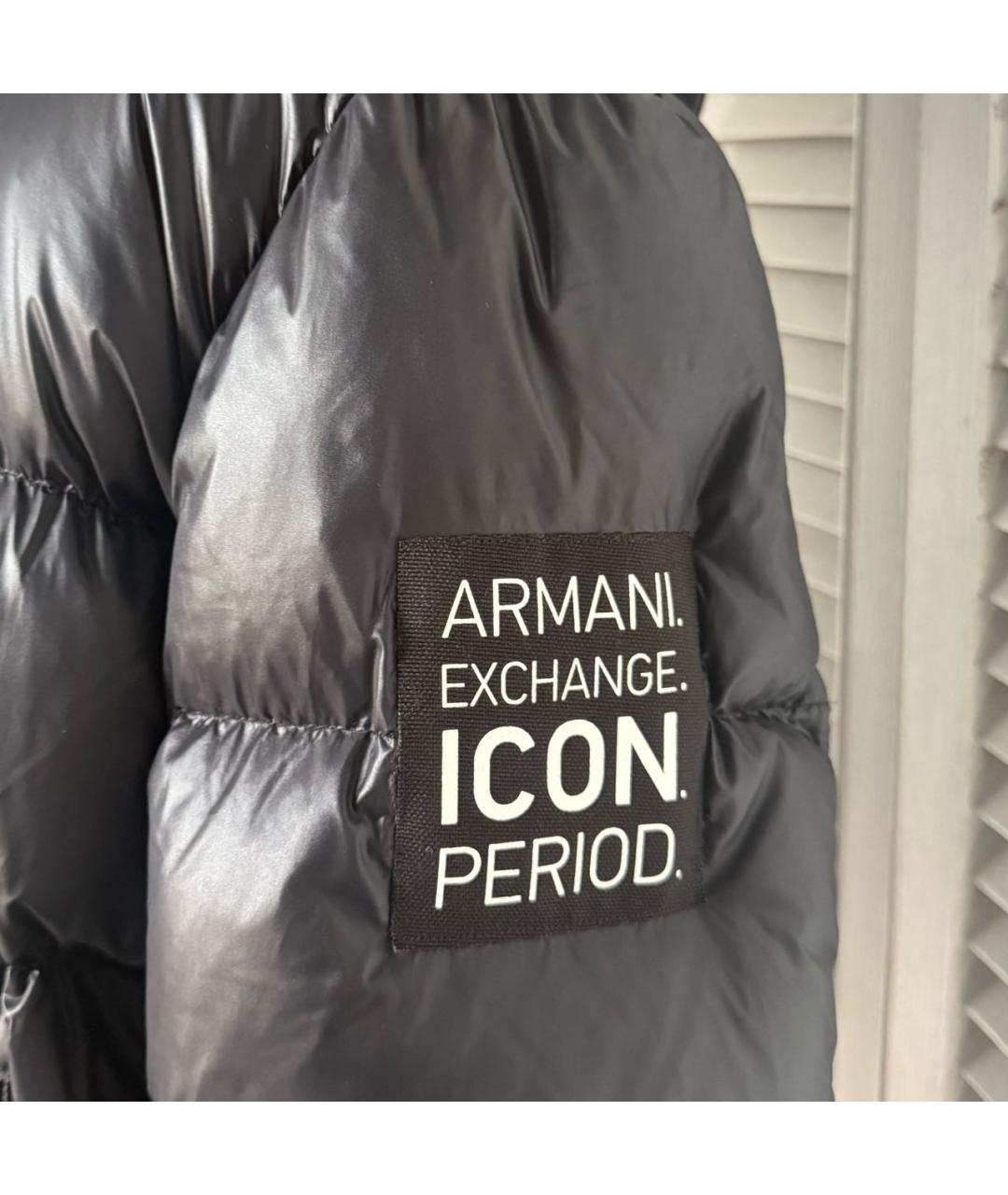 ARMANI EXCHANGE Черная куртка, фото 6