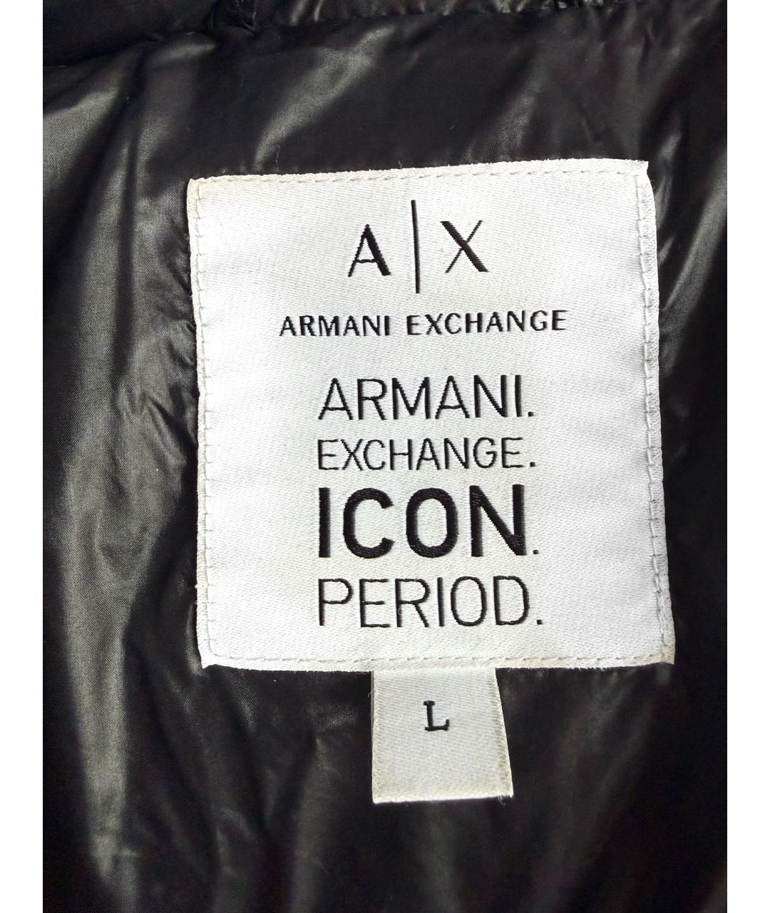 ARMANI EXCHANGE Черная куртка, фото 4