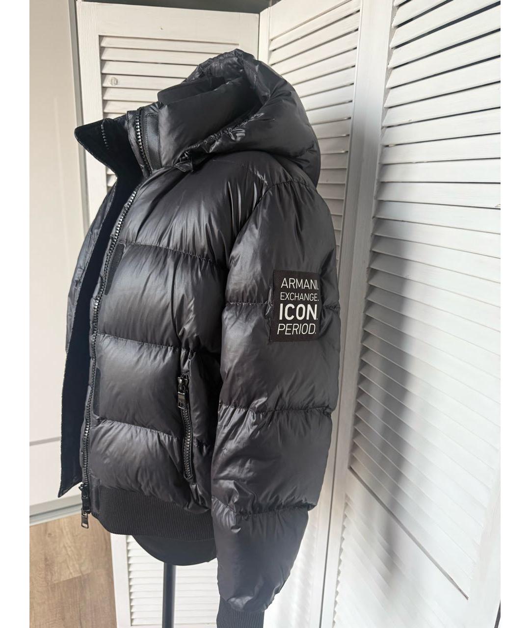 ARMANI EXCHANGE Черная куртка, фото 3