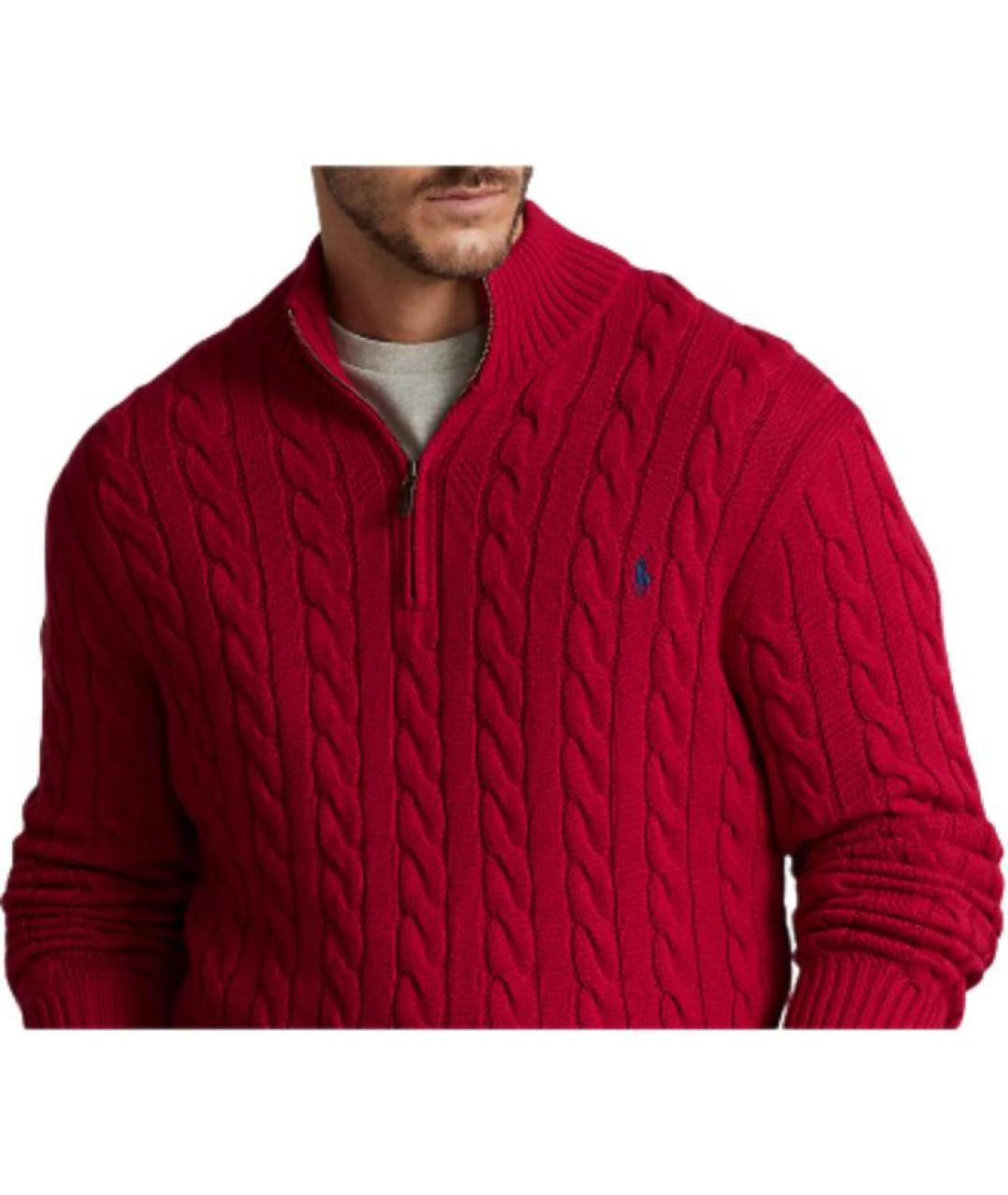 POLO RALPH LAUREN Красный джемпер / свитер, фото 5