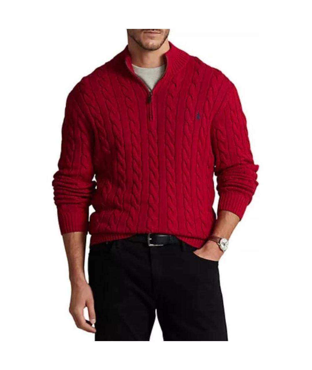 POLO RALPH LAUREN Красный джемпер / свитер, фото 6
