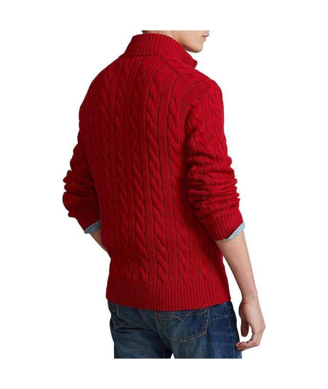 POLO RALPH LAUREN Красный джемпер / свитер, фото 4