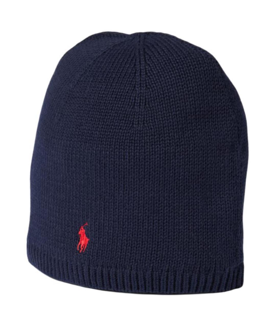 POLO RALPH LAUREN Темно-синяя шапка, фото 3