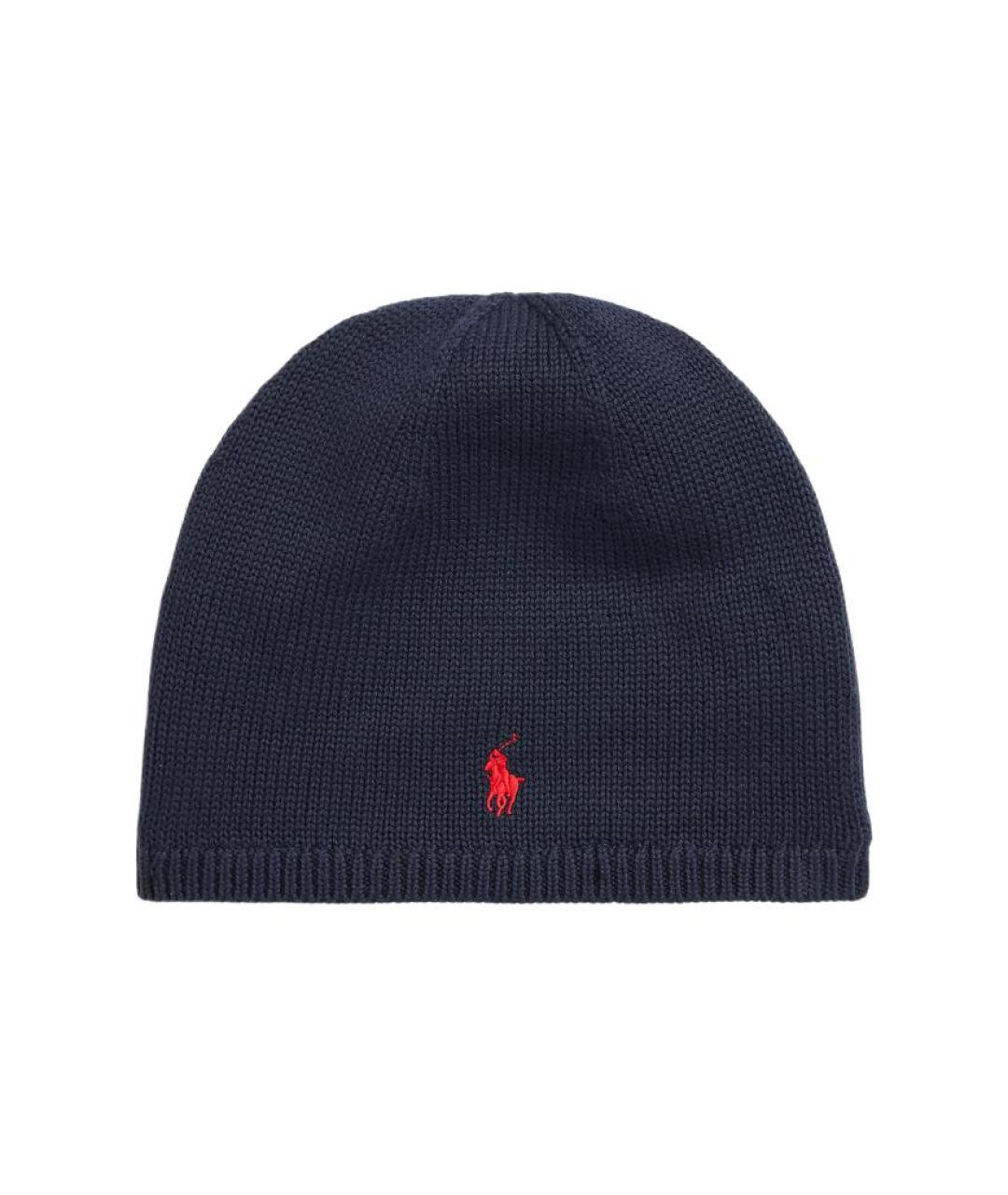 POLO RALPH LAUREN Темно-синяя шапка, фото 4