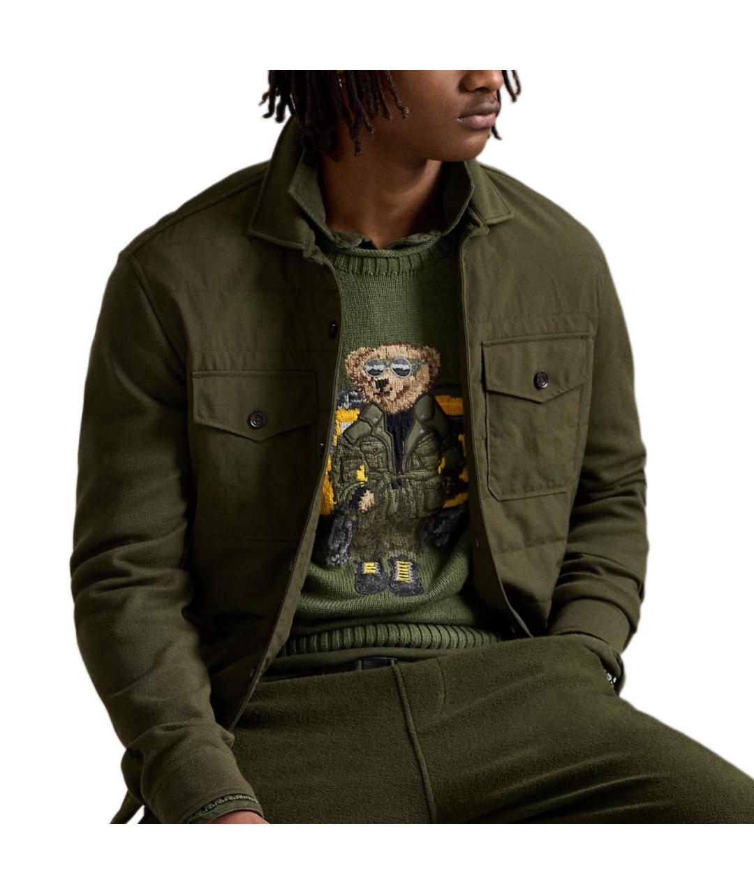 POLO RALPH LAUREN Зеленый пуховик, фото 5