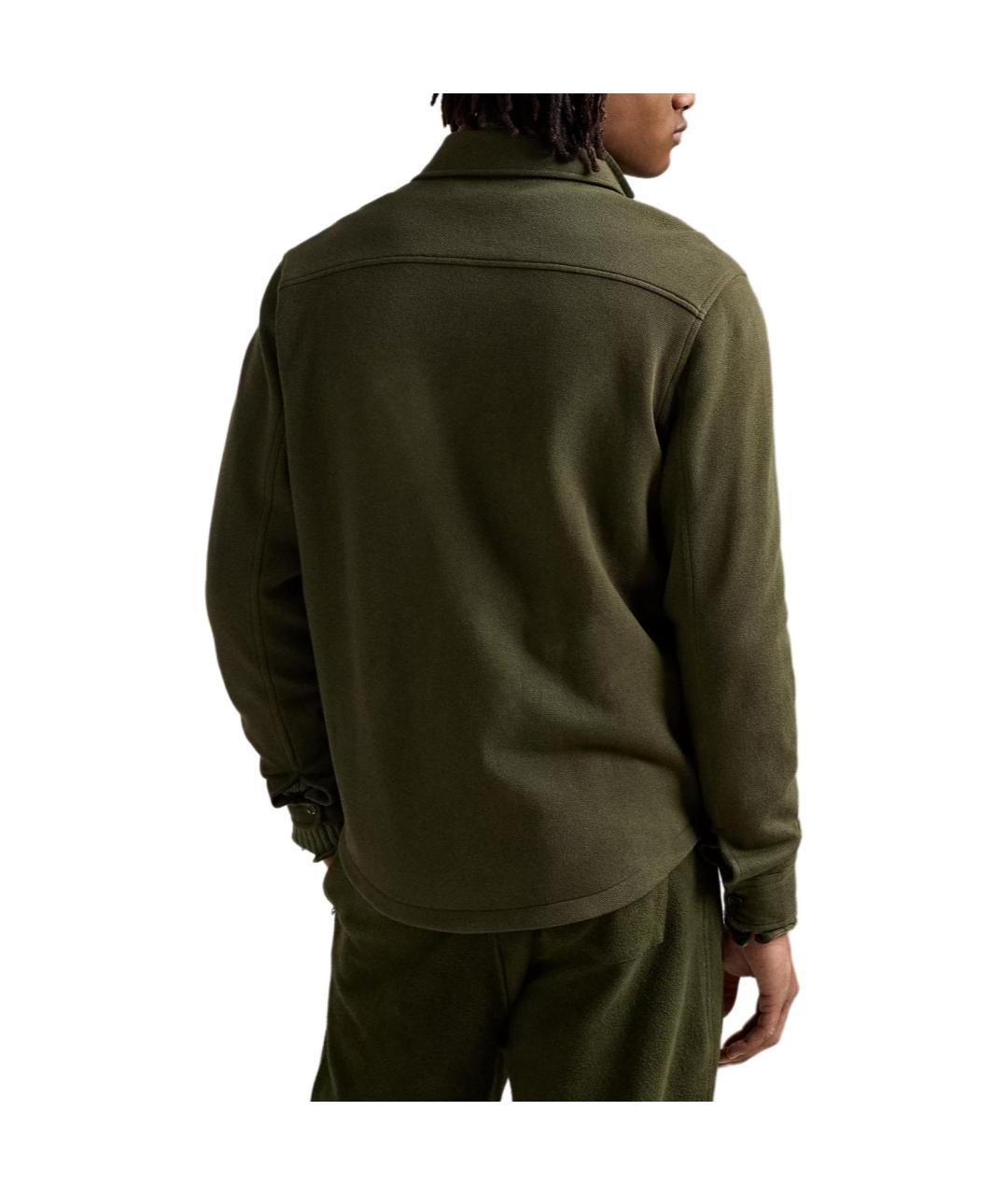 POLO RALPH LAUREN Зеленый пуховик, фото 4