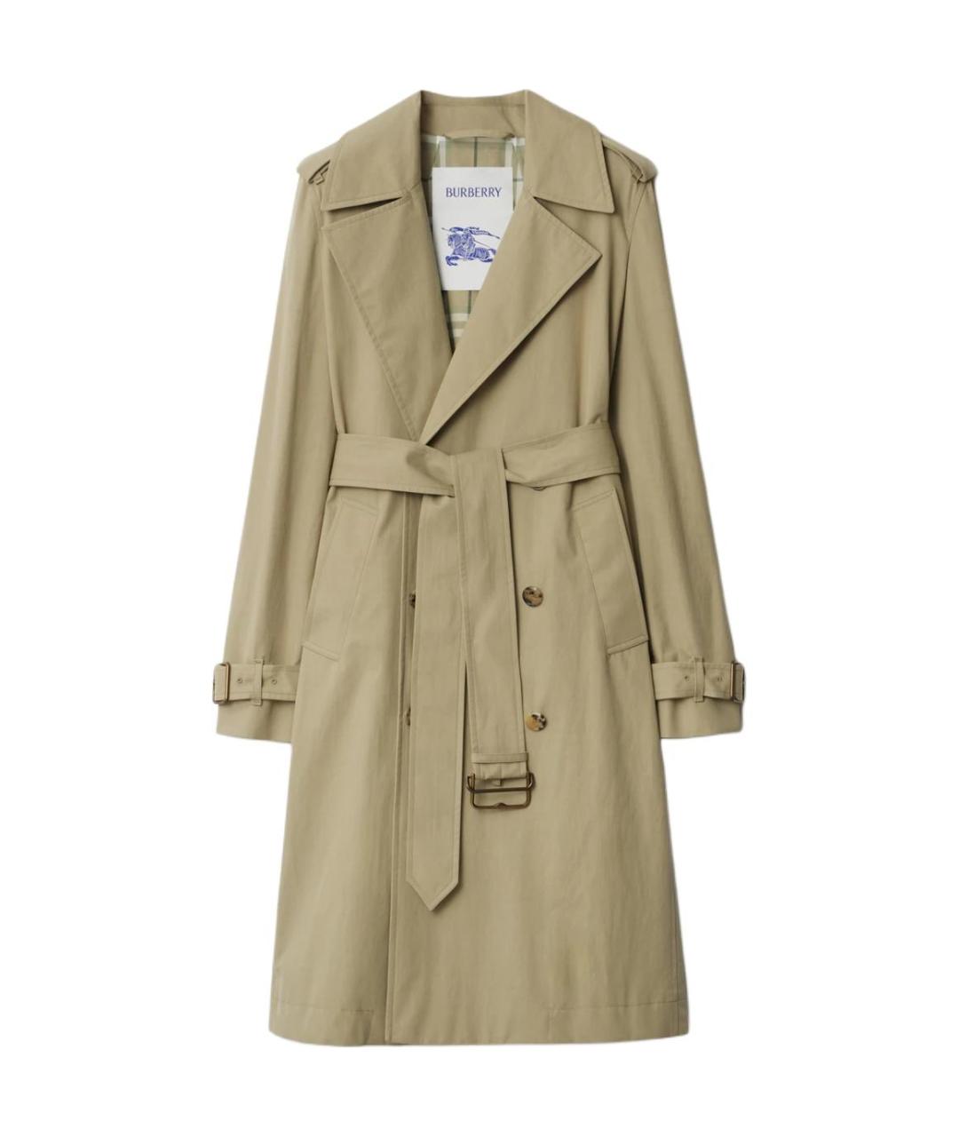 BURBERRY Коричневый тренч/плащ, фото 1