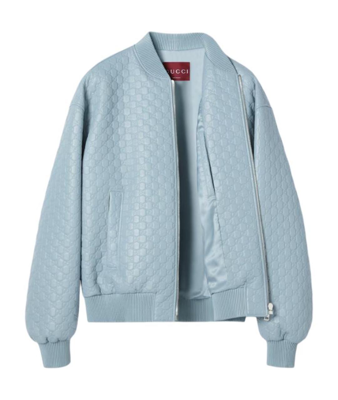 GUCCI Голубая куртка, фото 2