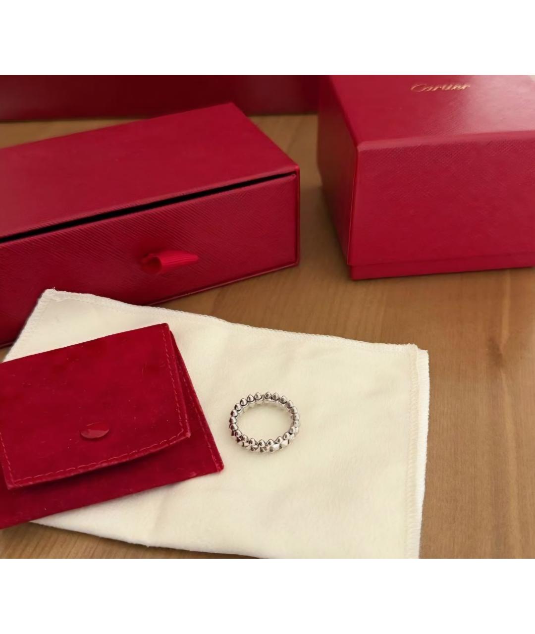 CARTIER Серебряное кольцо из белого золота, фото 3
