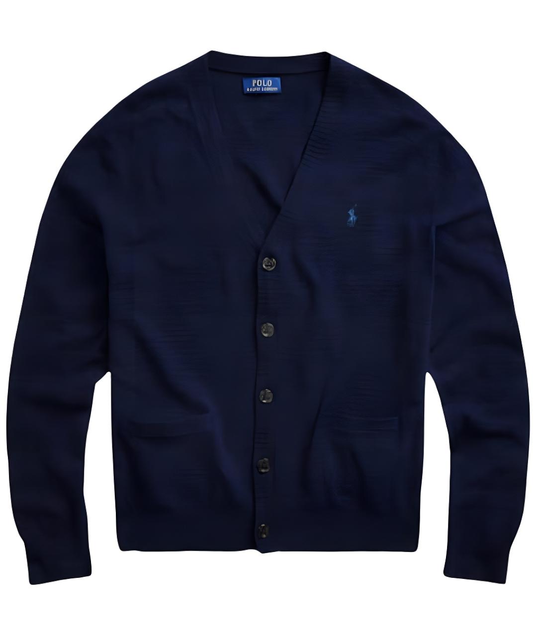 POLO RALPH LAUREN Темно-синий кардиган, фото 1