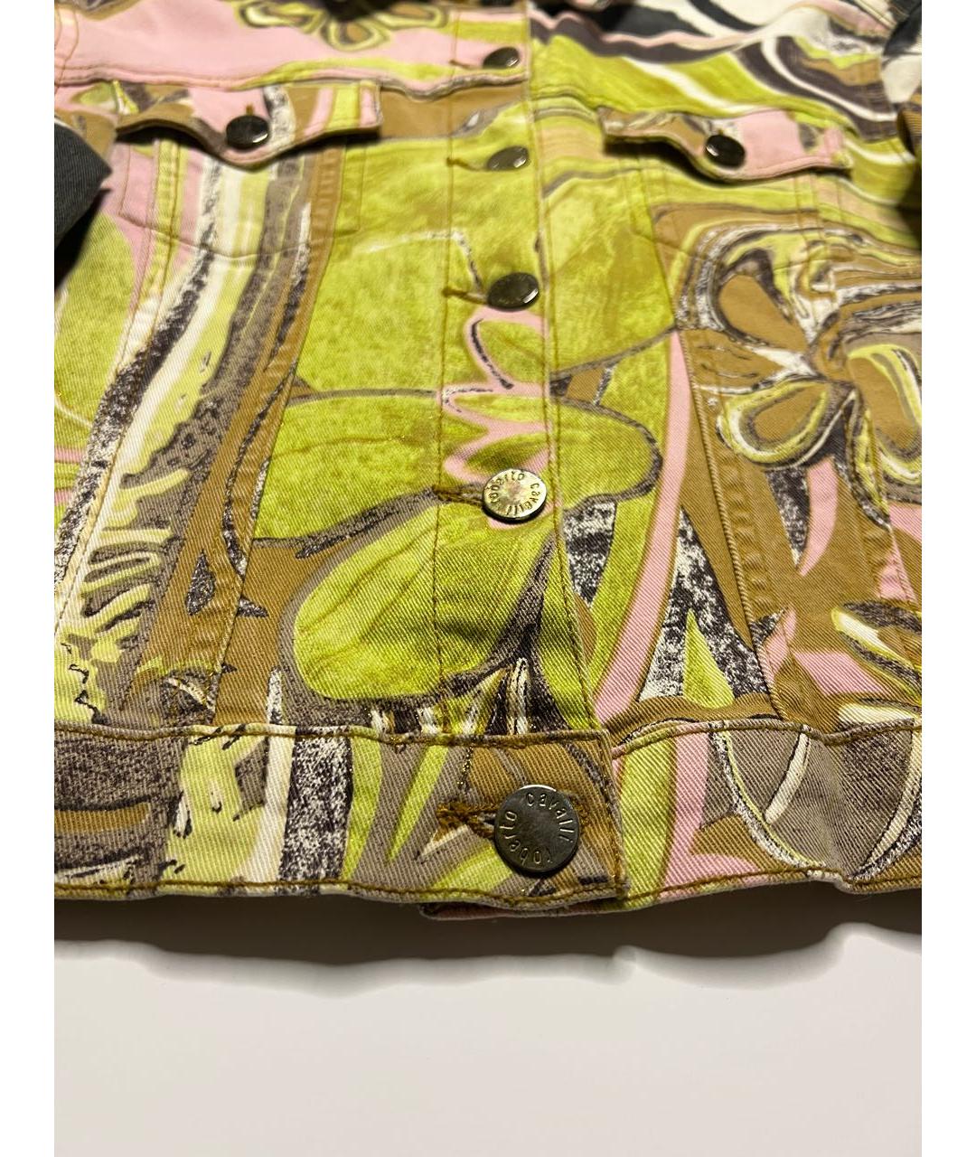 ROBERTO CAVALLI Мульти хлопковая куртка, фото 4