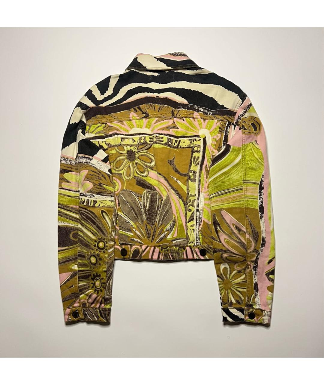 ROBERTO CAVALLI Мульти хлопковая куртка, фото 3