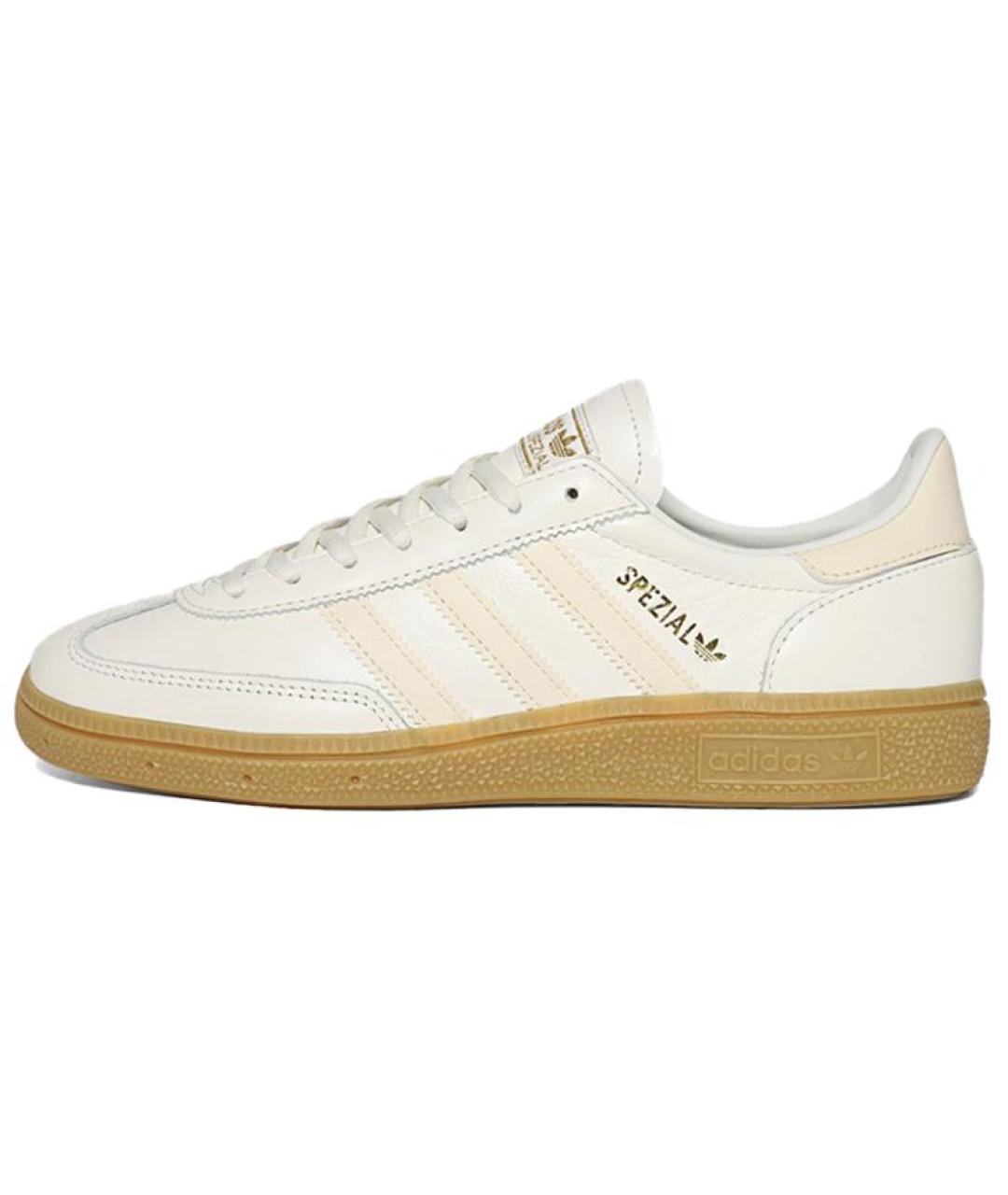 ADIDAS Белые кожаные кроссовки, фото 5