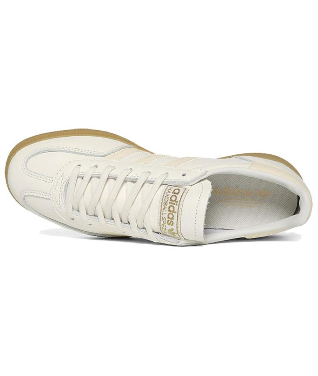 ADIDAS Белые кожаные кроссовки, фото 4