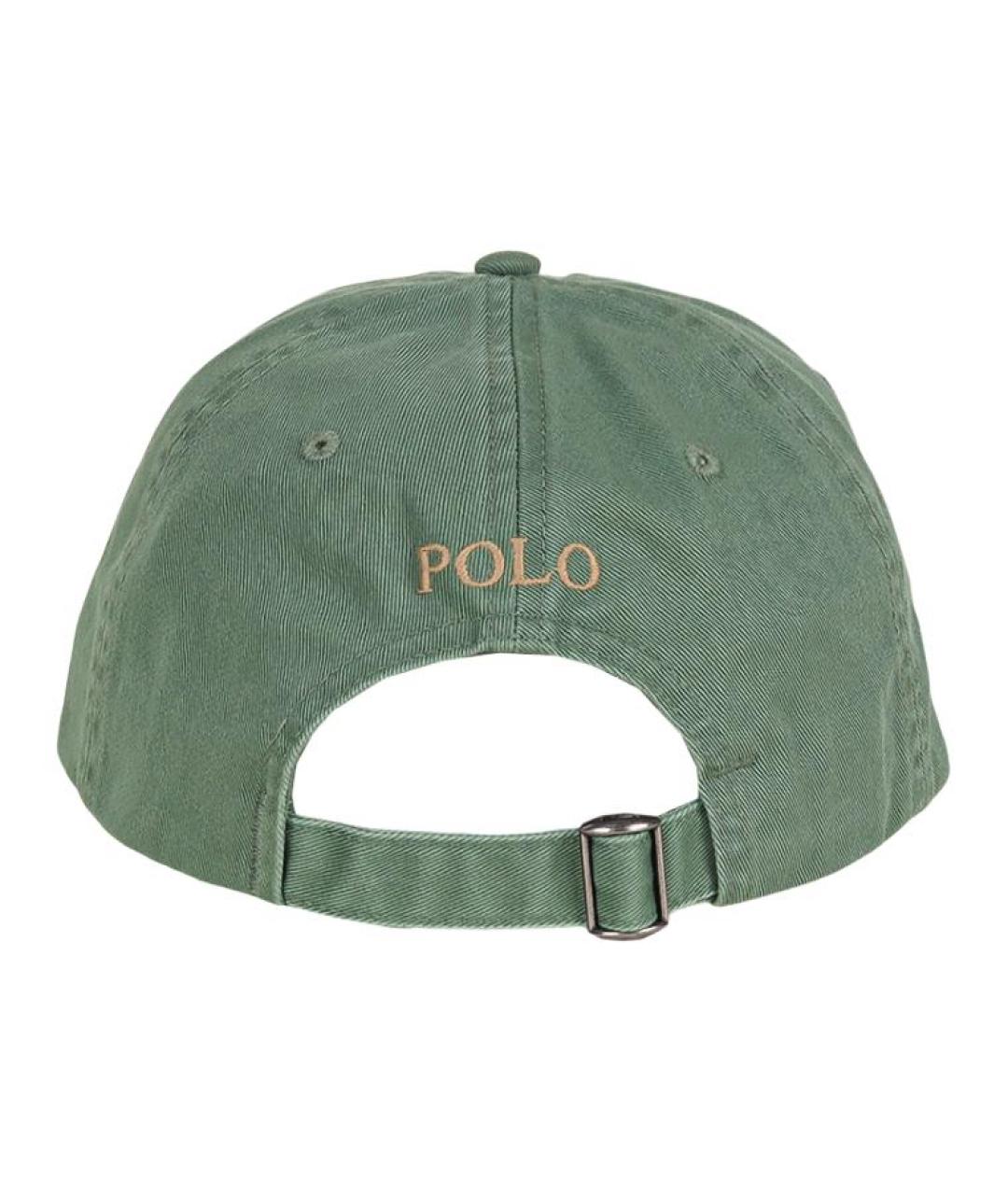 POLO RALPH LAUREN Зеленая кепка, фото 2