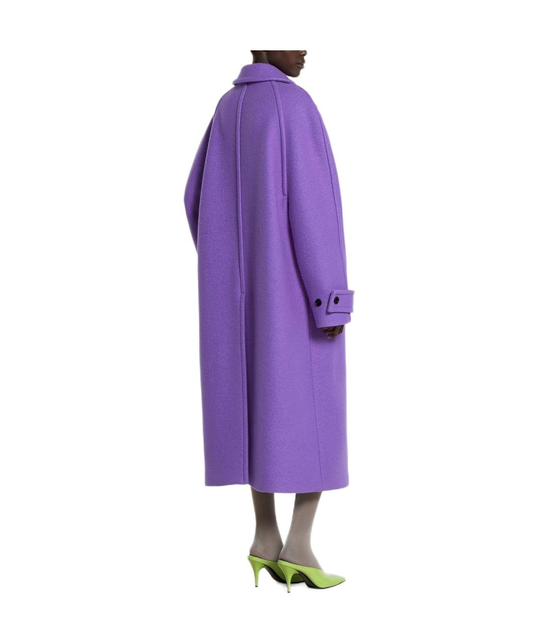 GUCCI Фиолетовое пальто, фото 4