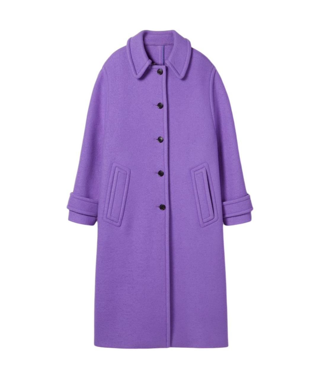 GUCCI Фиолетовое пальто, фото 1
