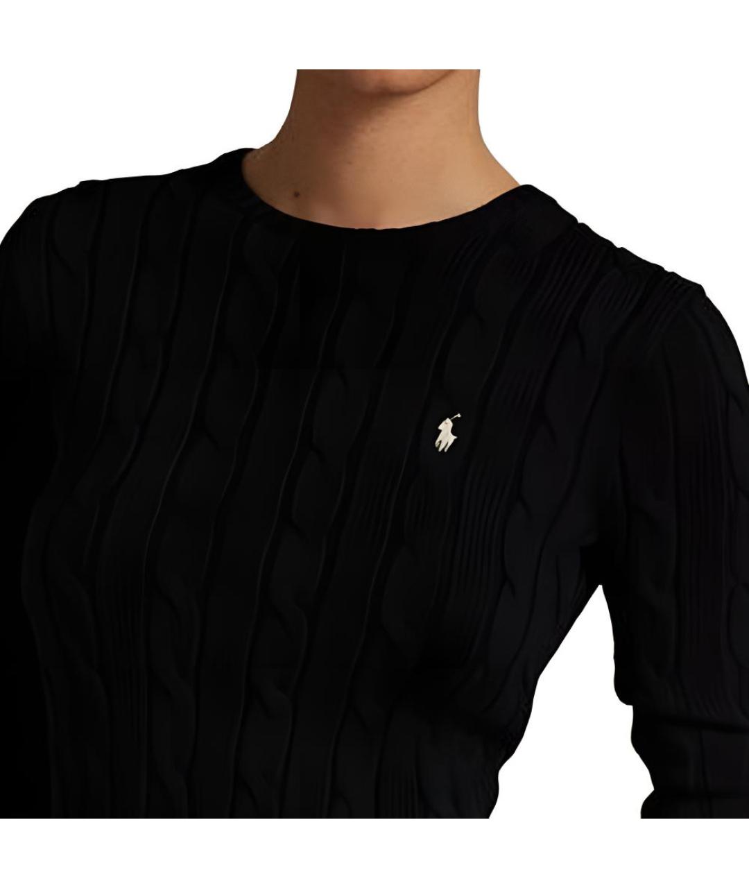 POLO RALPH LAUREN Черный джемпер / свитер, фото 4