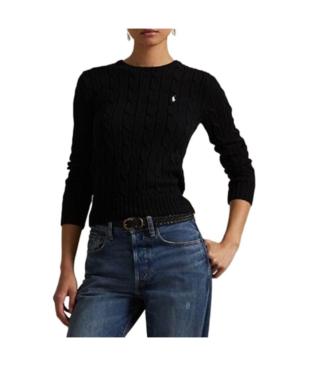 POLO RALPH LAUREN Черный джемпер / свитер, фото 2