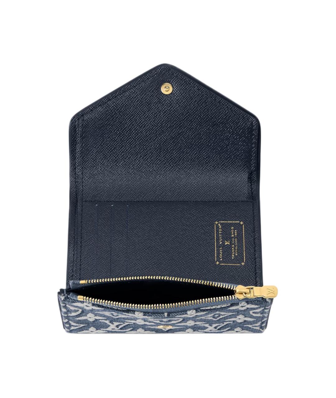 LOUIS VUITTON Синий кошелек, фото 4