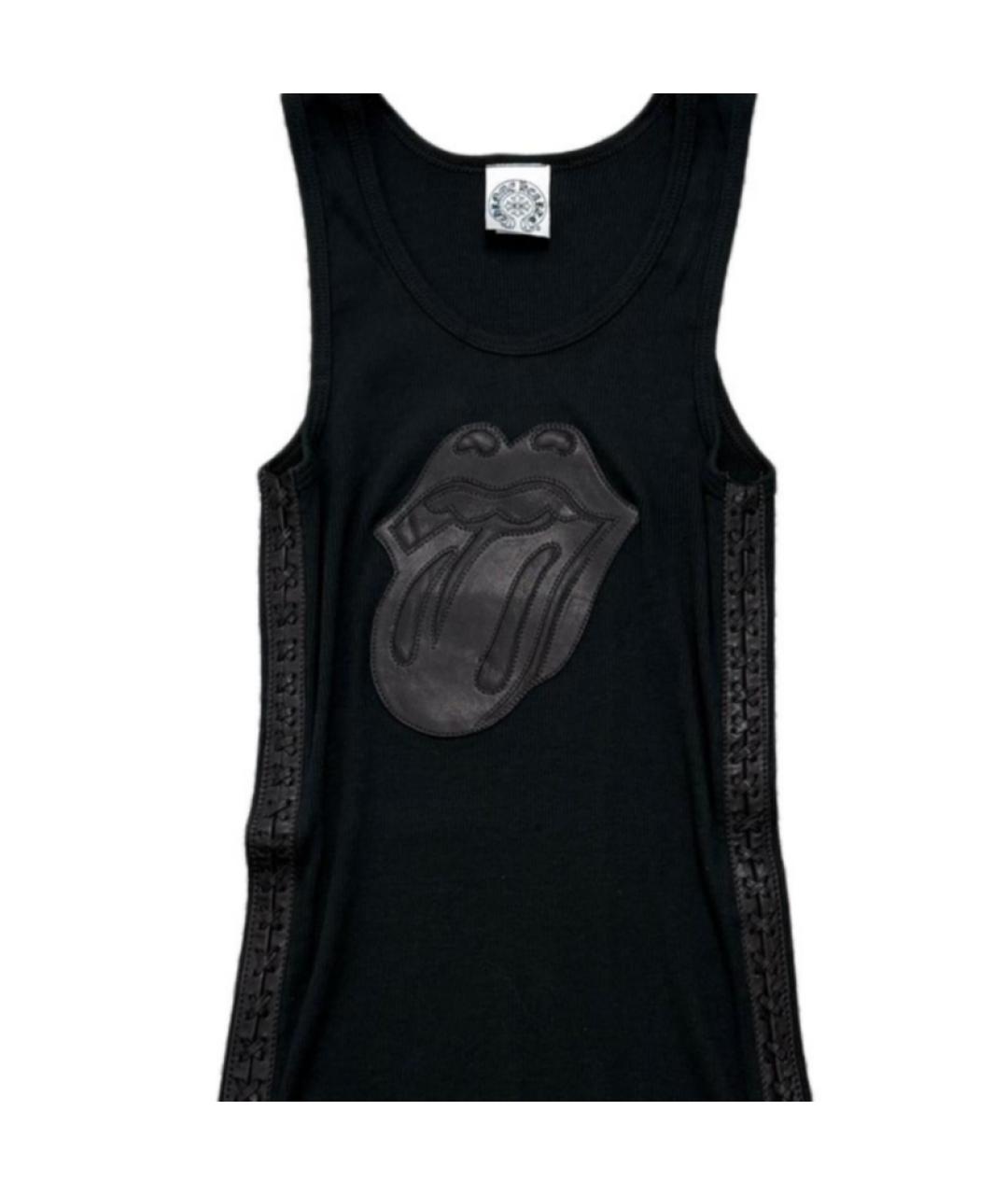 CHROME HEARTS Черная майка, фото 3