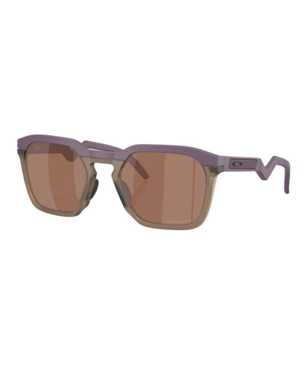 OAKLEY Коричневые пластиковые солнцезащитные очки, фото 6