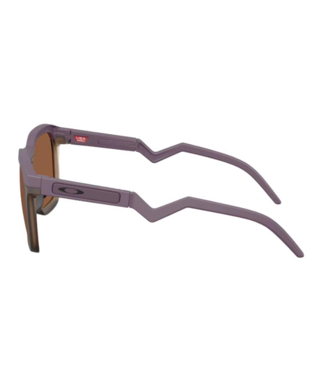 OAKLEY Коричневые пластиковые солнцезащитные очки, фото 3