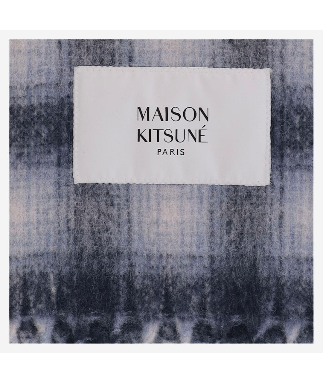 MAISON KITSUNE Мульти шерстяной шарф, фото 3