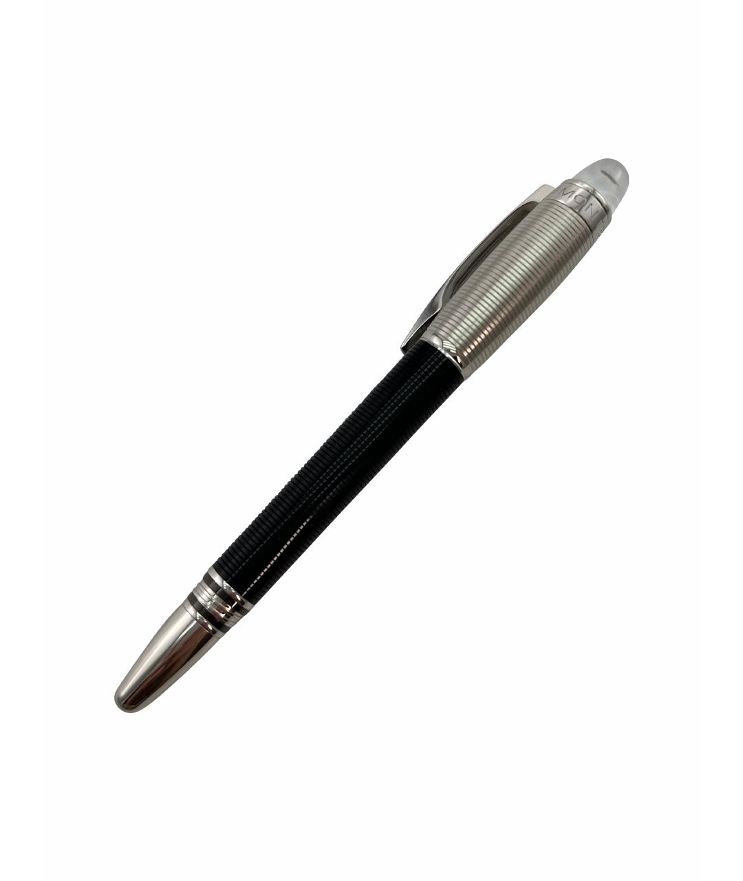 MONTBLANC Черная металлическая перьевая ручка, фото 1