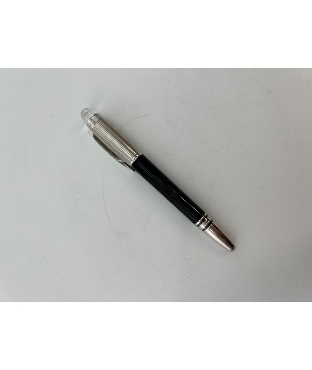 MONTBLANC Черная металлическая перьевая ручка, фото 5