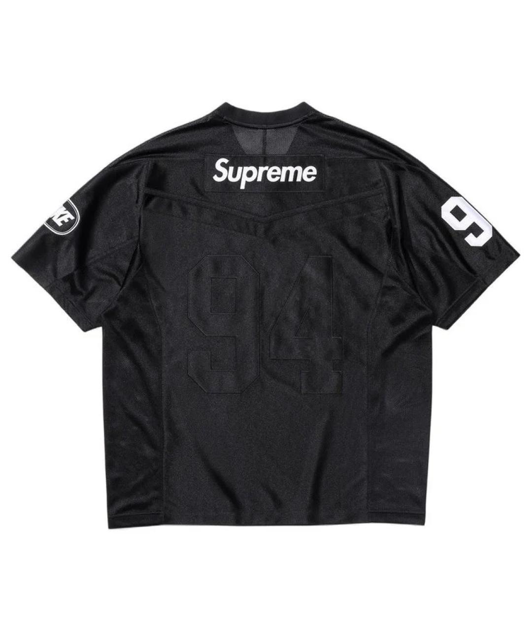SUPREME Черная рубашка, фото 2