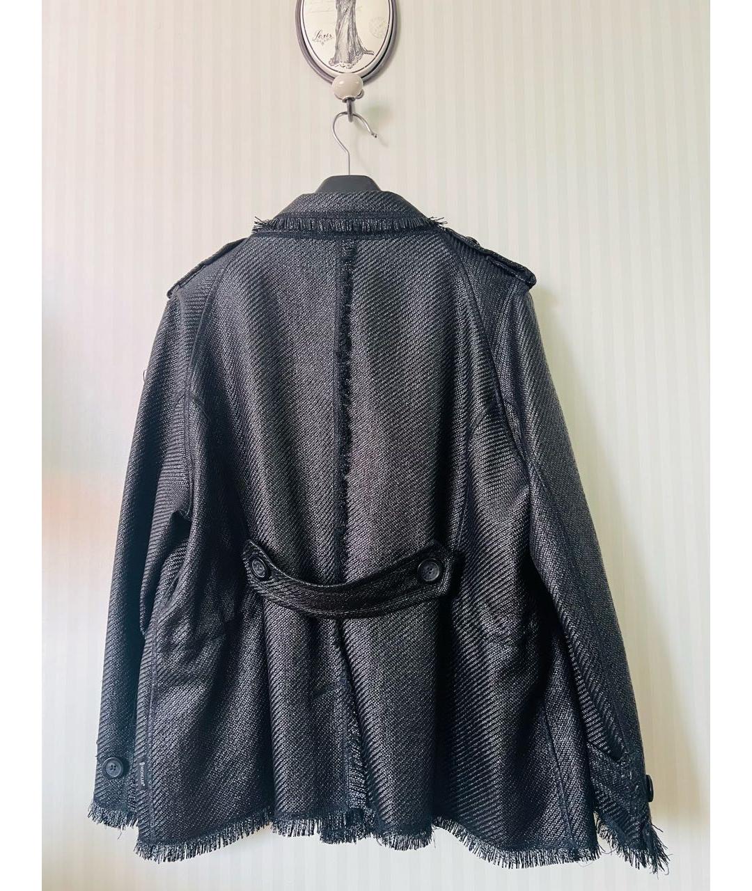 MONCLER Черная куртка, фото 2