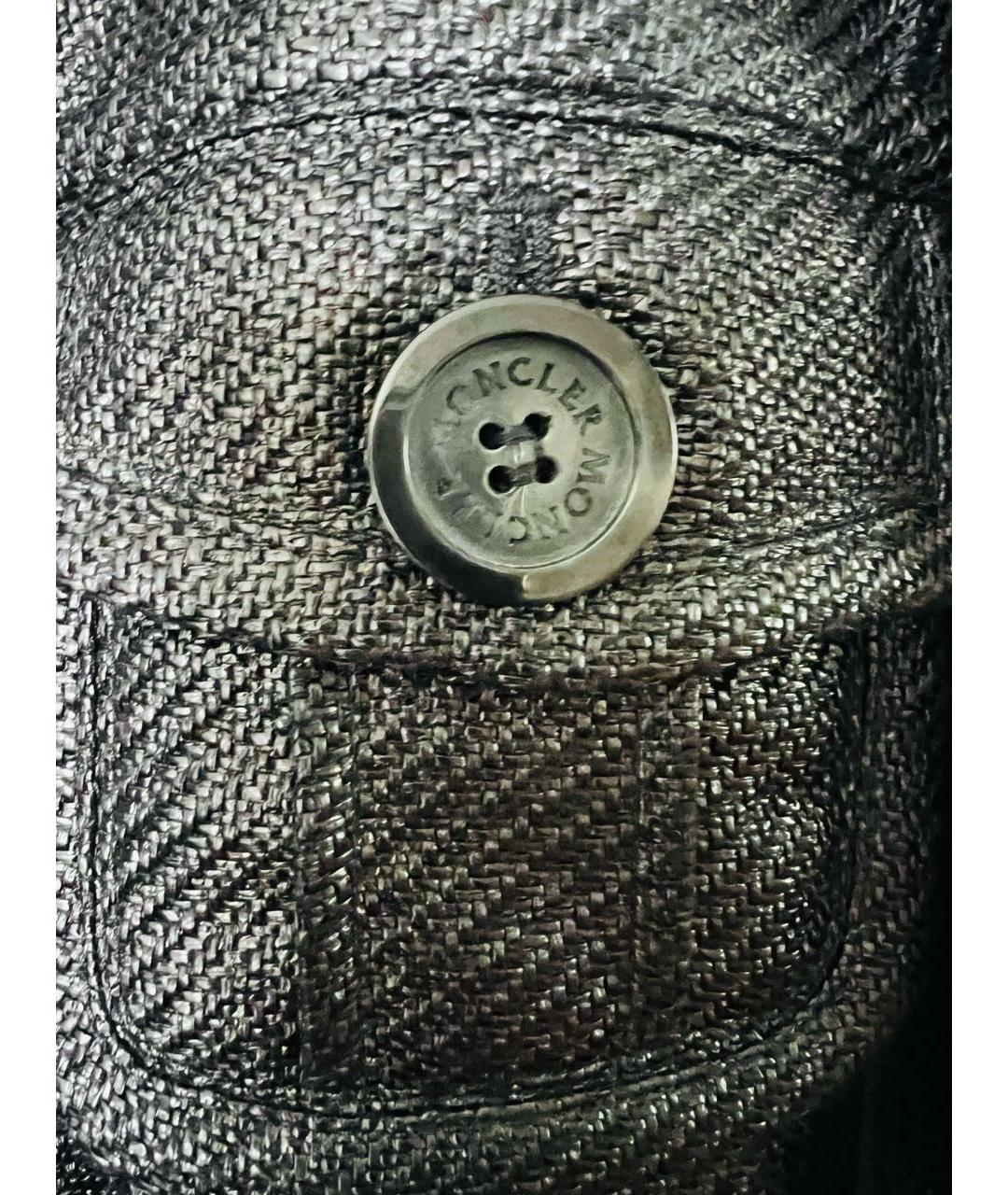 MONCLER Черная куртка, фото 7