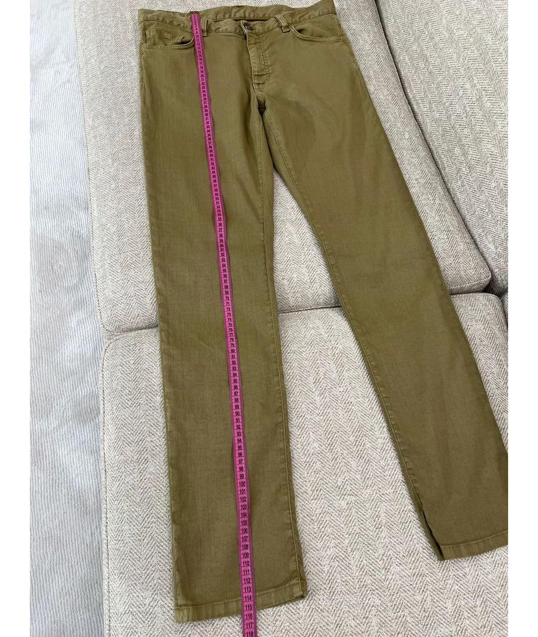 ZEGNA Бежевые джинсы скинни, фото 3