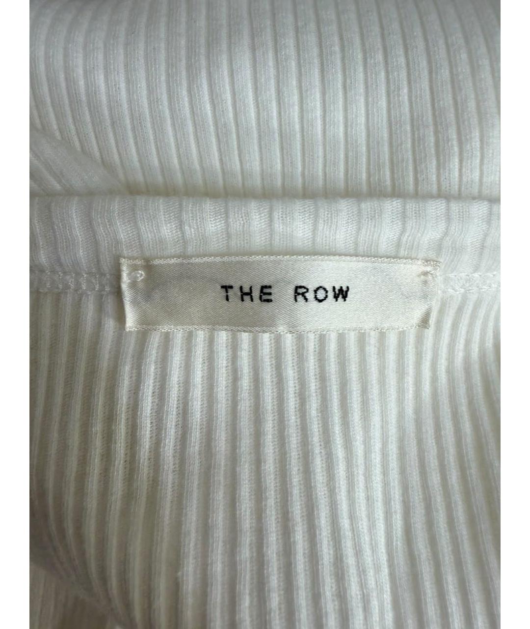 THE ROW Белая хлопковая майка, фото 2