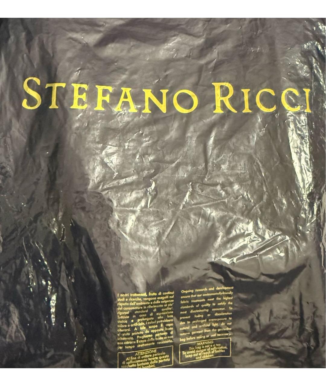 STEFANO RICCI Темно-синие джинсы, фото 6
