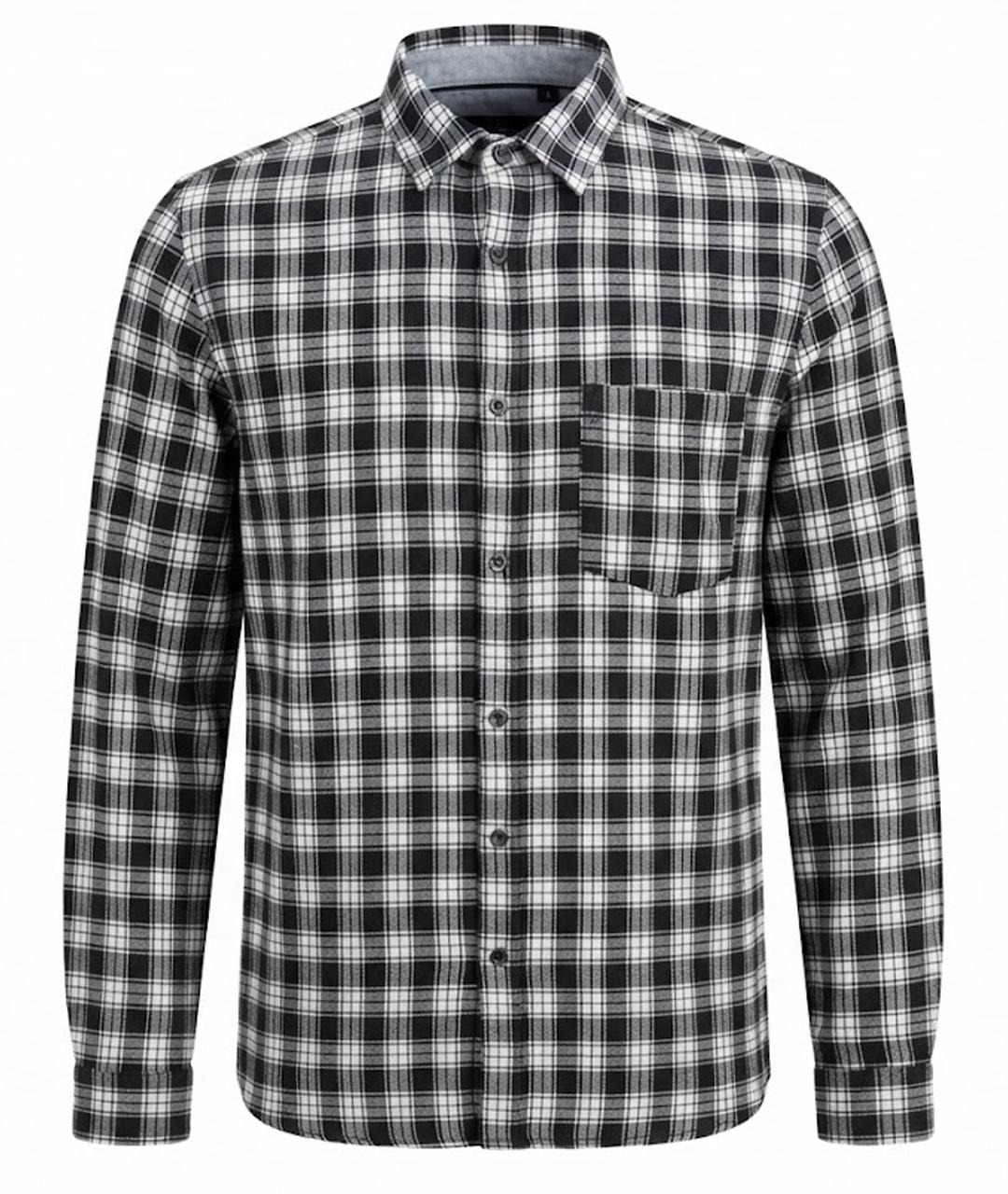 A.P.C. Черная хлопковая кэжуал рубашка, фото 1
