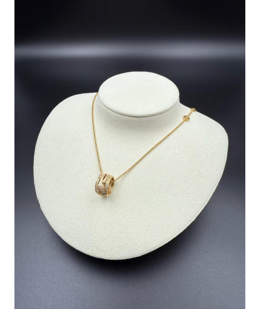 BVLGARI Золотая подвеска из розового золота, фото 4
