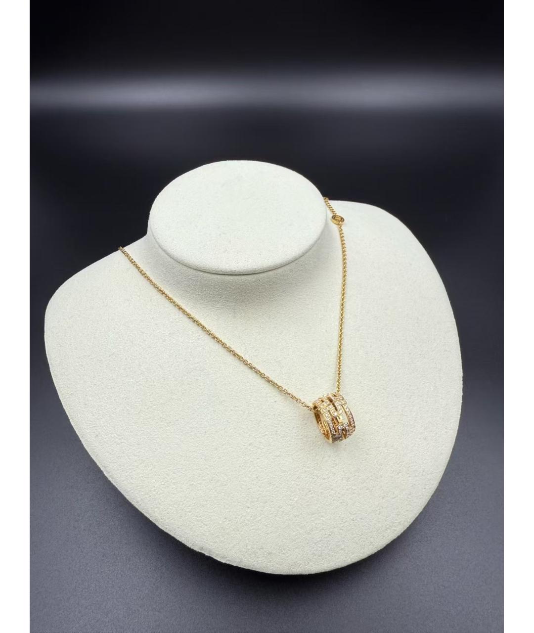 BVLGARI Золотая подвеска из розового золота, фото 3
